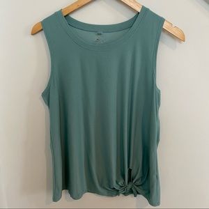 Beyond Yoga | All for Ties Tank in light teal
